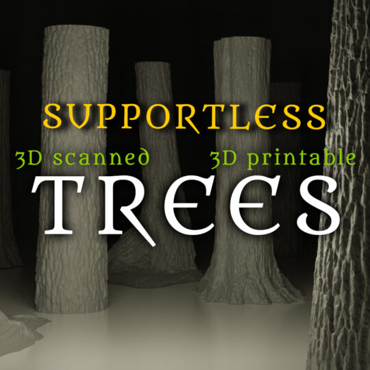 Tabletop Forest Kickstarter STL Set